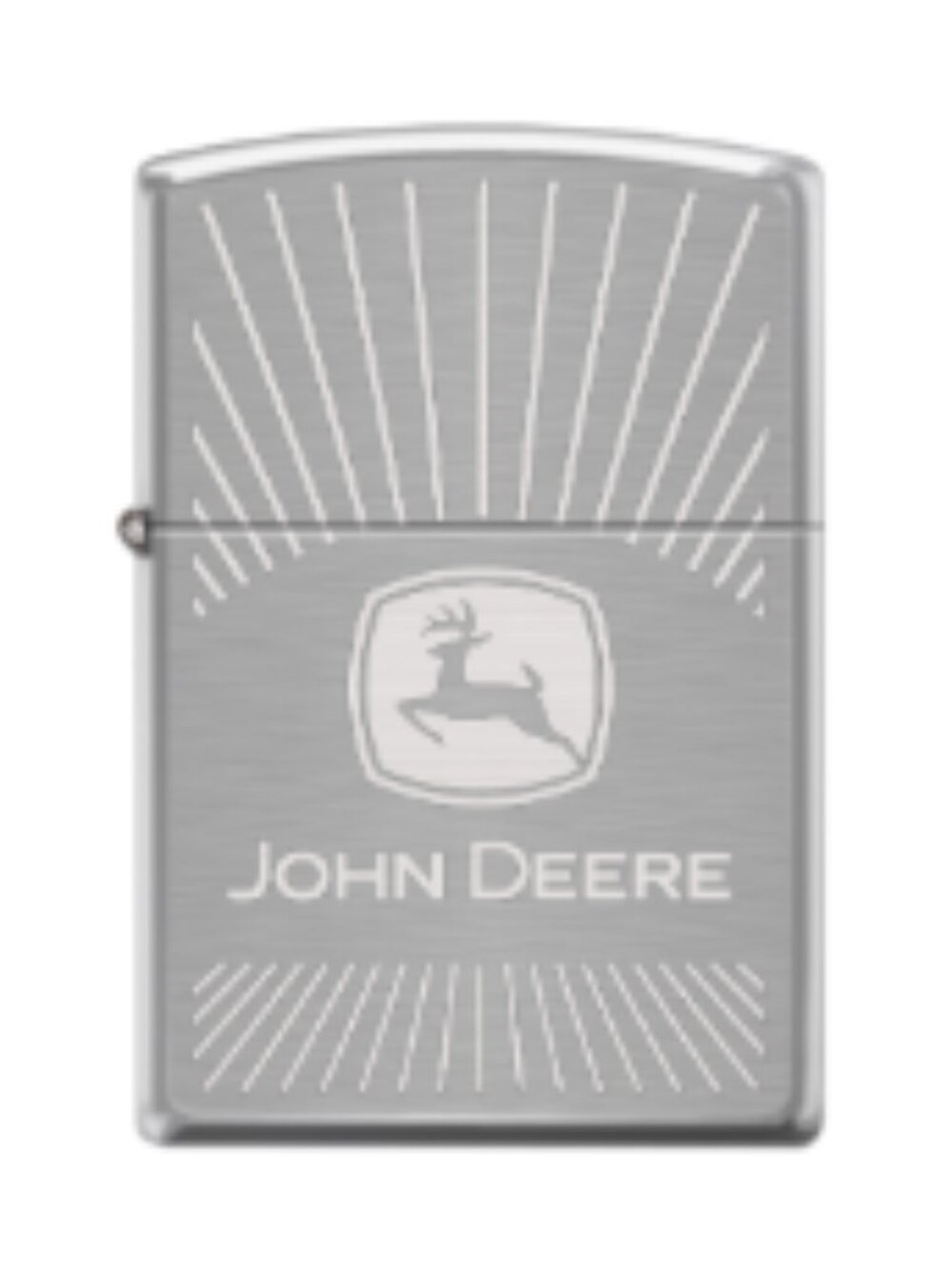 Sharp John Deere Chrome Zippo Lighter